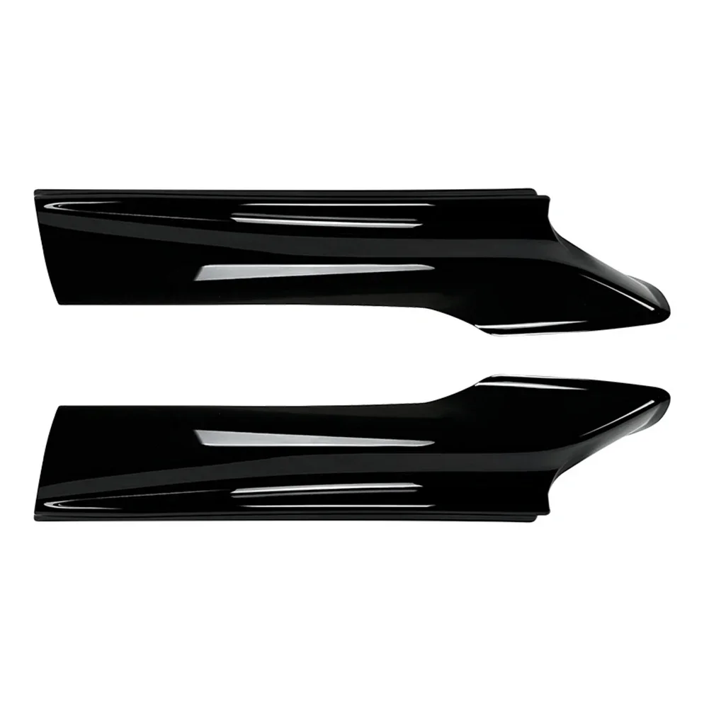 

Accessory Abs Plastic Splitter Carbon Look M Sport Trim Easy Installation Rust Resistant Vehicle Modification Part