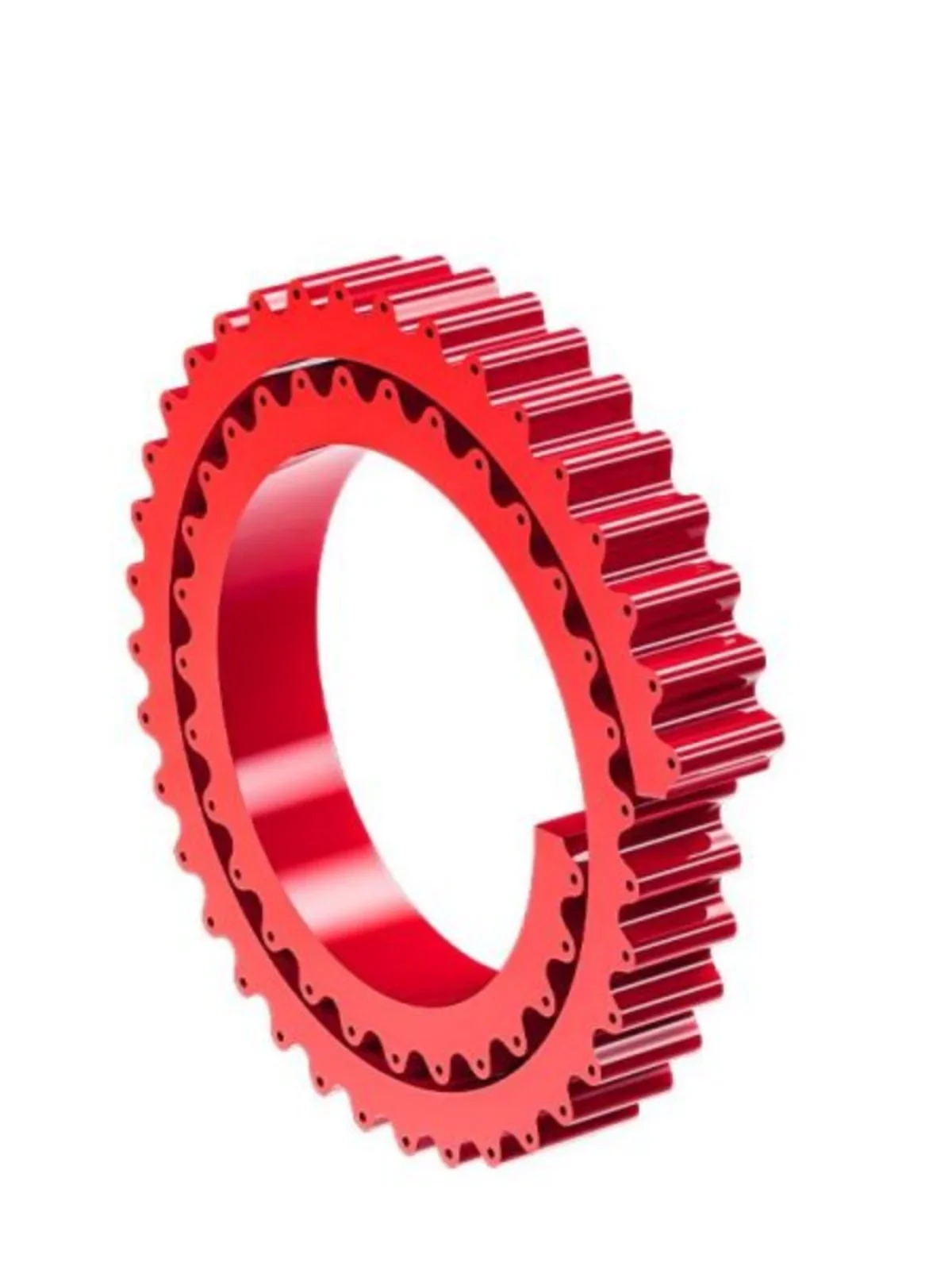 

Gear chain copying strip wood red ceiling curve profiled cutting positioning gypsum board molding strip