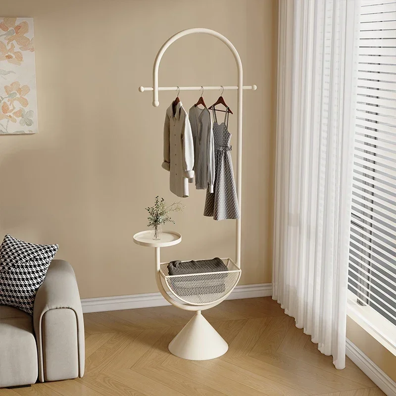 

Clothing Hanger Stand Living Room Bedroom Indoor Hanger Storage Floor Coat Rack Home Furniture Clothes Rack Standing Shelf