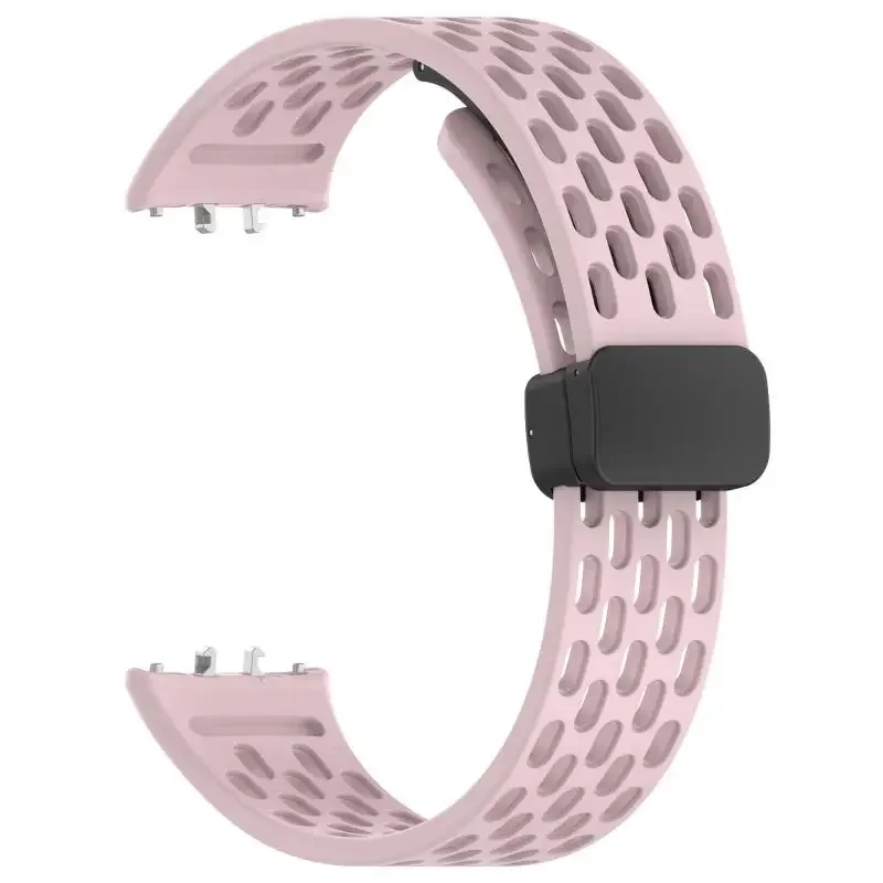 Magnetische Schnalle Mesh Silikon Armband Für Samsung Fit 3 Sport Atmungsaktive Uhr Band Für Samsung Galaxy Fit 3 Ersatz Armband – Detail 14