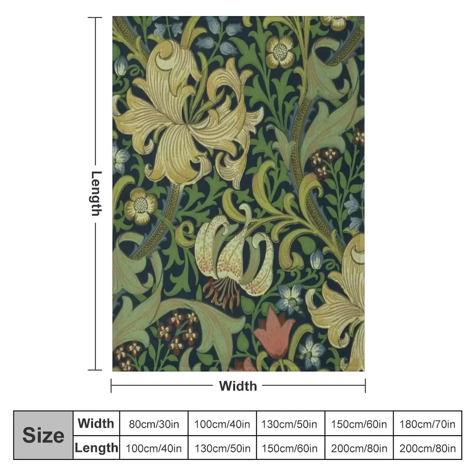 william morris Throw Blanket Beach Polar Flannels Sleeping Bag Blankets