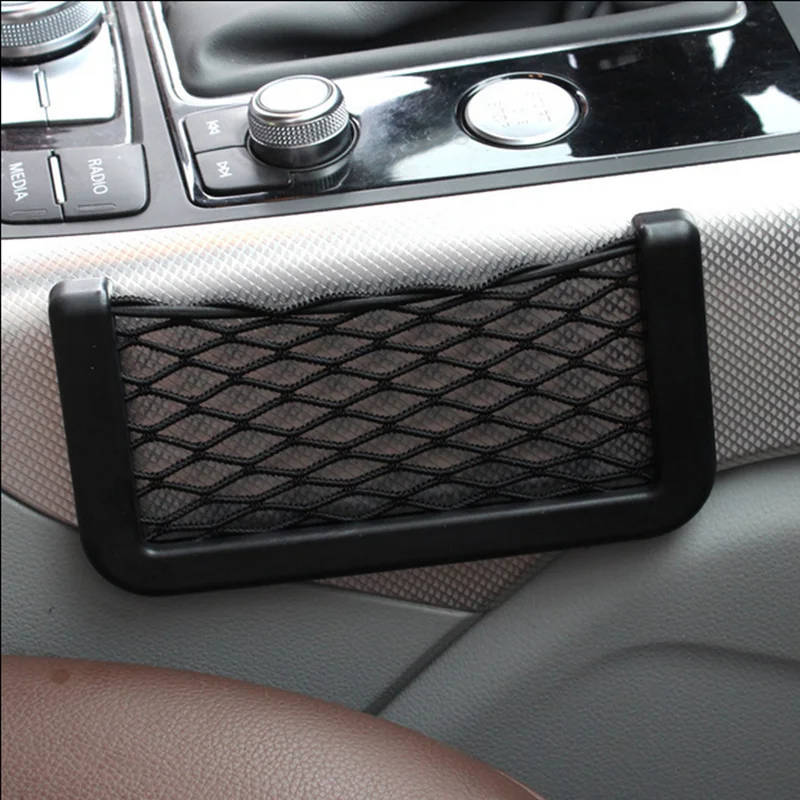 Universal Storage In Car Styling Seat Pocket Organizer Auto Accessories Nets String Box Bag Baskets Network For Car-styling