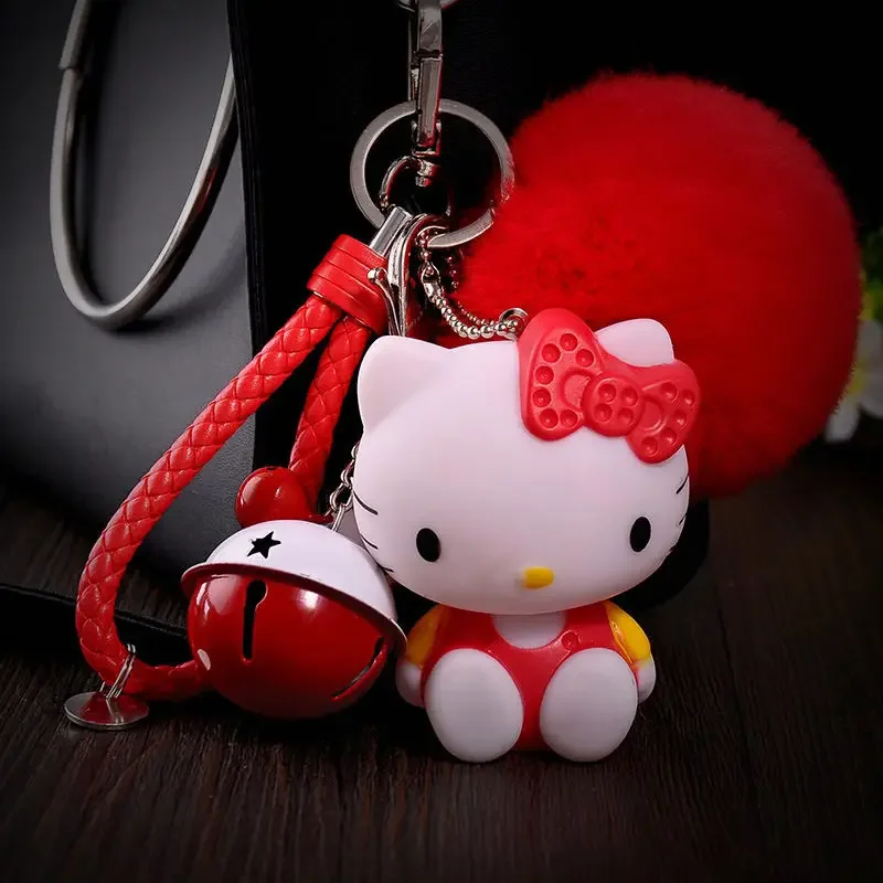 Hello Kitty MLP Keychain Pendant Creative Car Key Ring Birthday Gift Bag Pendant Female