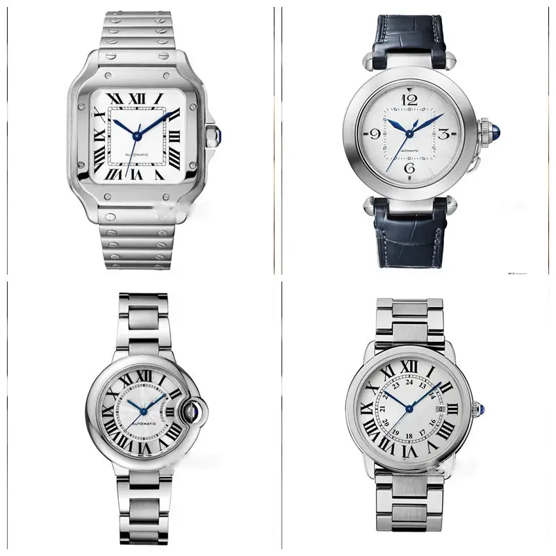 مستدير من الياقوت الأزرق مناسب لساعة التاج المناسب بالون بلو باشا بانثير سانتوس كلي روند ميلون محرك السلحفاة متعددة