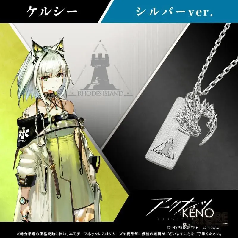 Nowy naszyjnik Arknights Młyna – Anime Pendant Necklace recenzja i cena