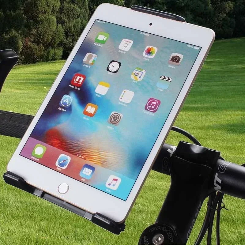 1 шт. Универсальный держатель для велосипедной беговой дорожки для IPad Pro Samsung 4 - 1 дюймовый велосипедный регулируемый держатель для планшета