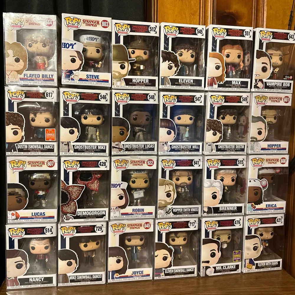 Funko Pop Hot TV Dustin 424 Will 426 Demogorgon 428 Steve 475 Eleven 523 Nancy 514 Robin 922 Joyce Vinyl Actionfigur Spielzeug