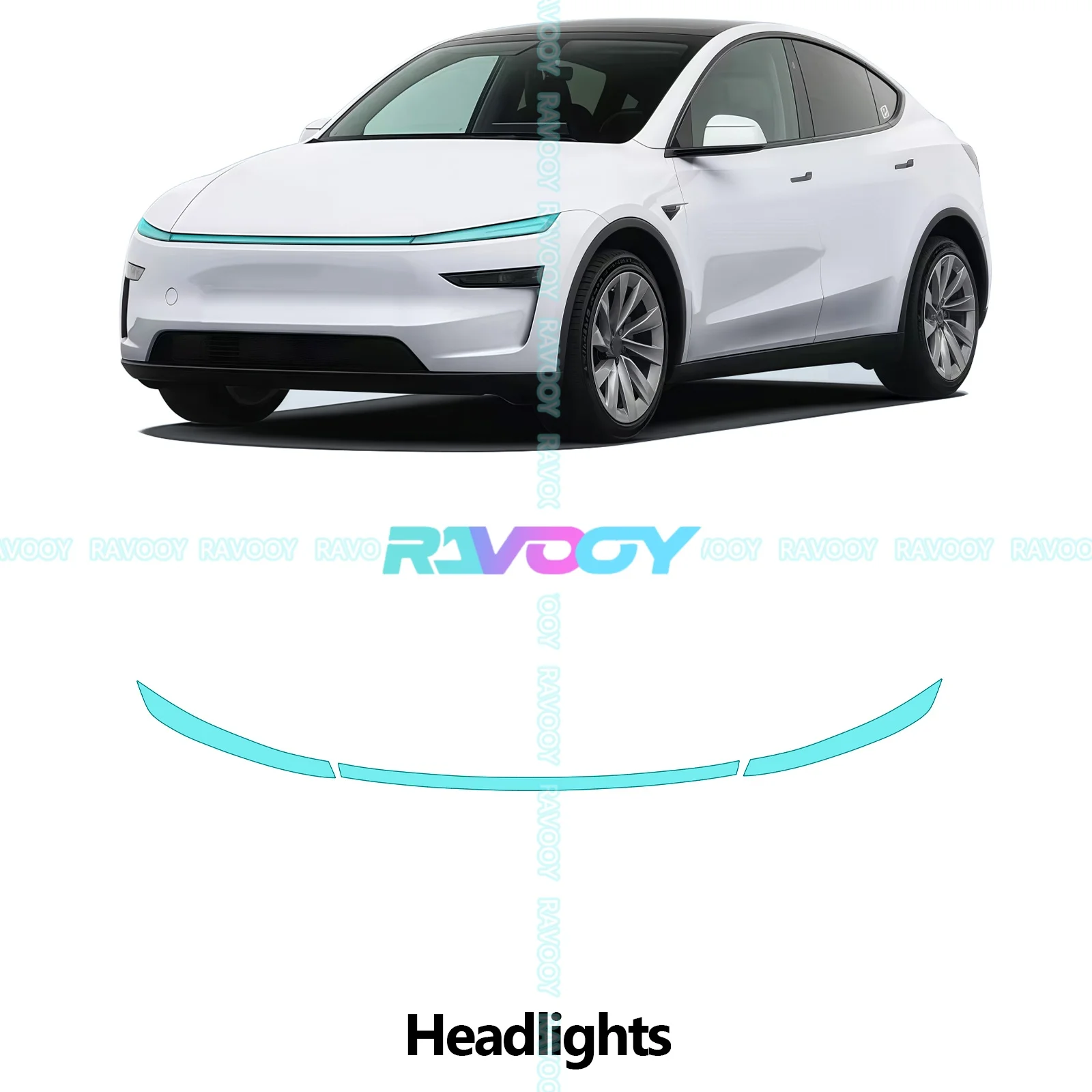 Voor Tesla Model Y Juniper 2025-2026 8.5Mil Voorgesneden PPF Volledige Voertuig Verf Bescherming TPU PPF Film Clear beha