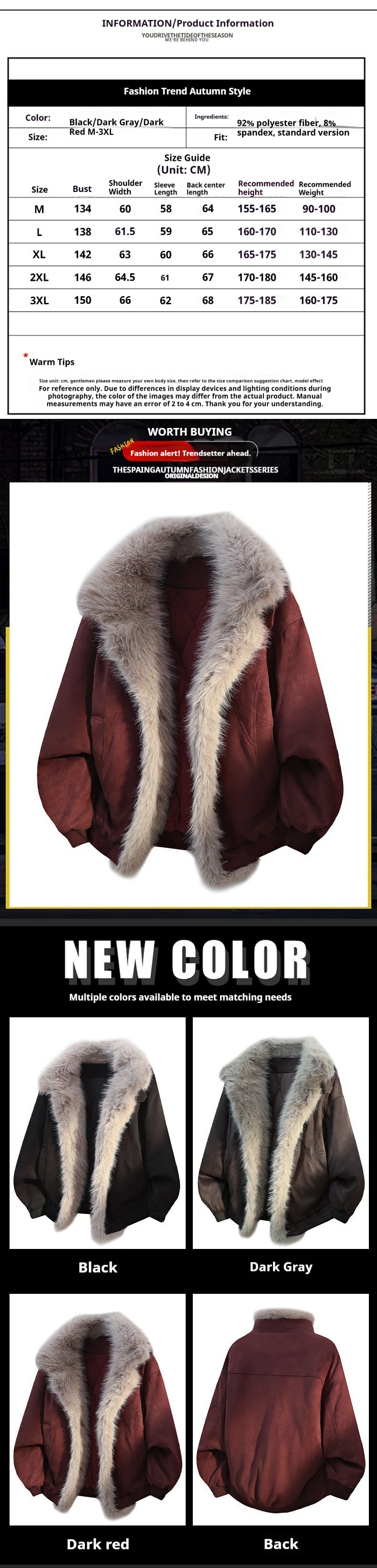 الرجال سترة صوف قصيرة الشتاء الدافئة الفراء داخل معطف سميك الذكور بدوره طوق أبلى زائد المخملية الحرارية سترة الشتاء سترة