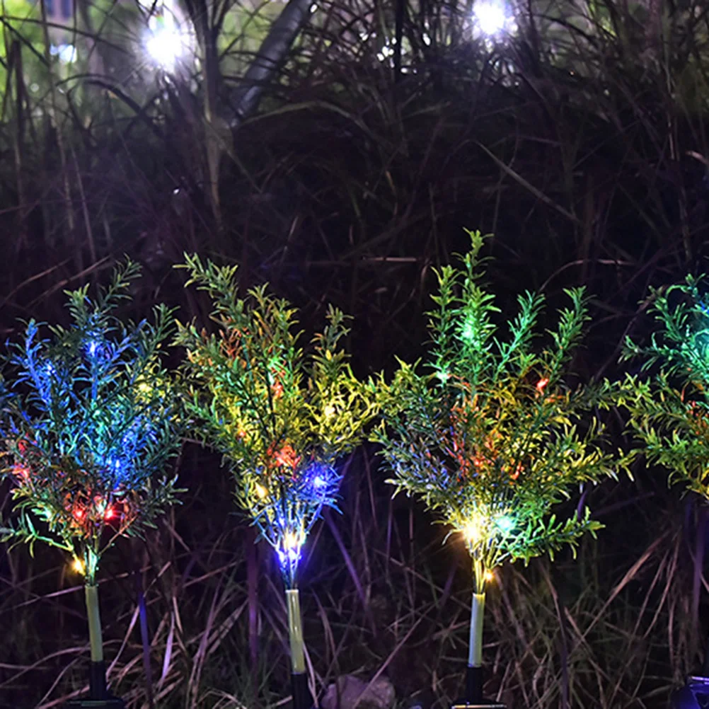 

Christmas Tree Solar LED Garden Decor Landscape Lamp Outdoor Led Christmas Tree Light Waterproof Atmosphere Night Glow