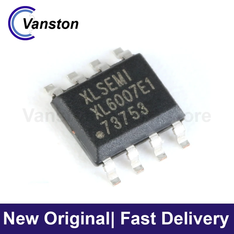 XL6007E1  5Pcs  SOP-8  2A  60V  400khz  Boost DC Power Converter Chips New Original / Electronic Component