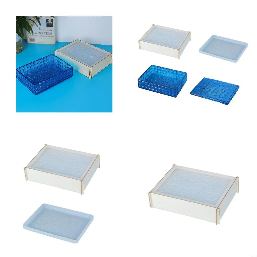 

Diamonds Box Mold for Resin,Jewelry Box Resin Mold Jewelry Box Resin Mold Storage Box Silicone Mold for DIY Candy Box