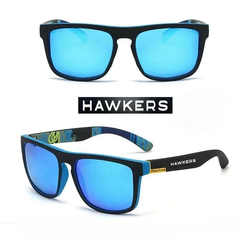 Hawkers  polarized sunglasses UV400 for men and women outdoor hunting, fishing, driving bicycles, sunglasses optional box