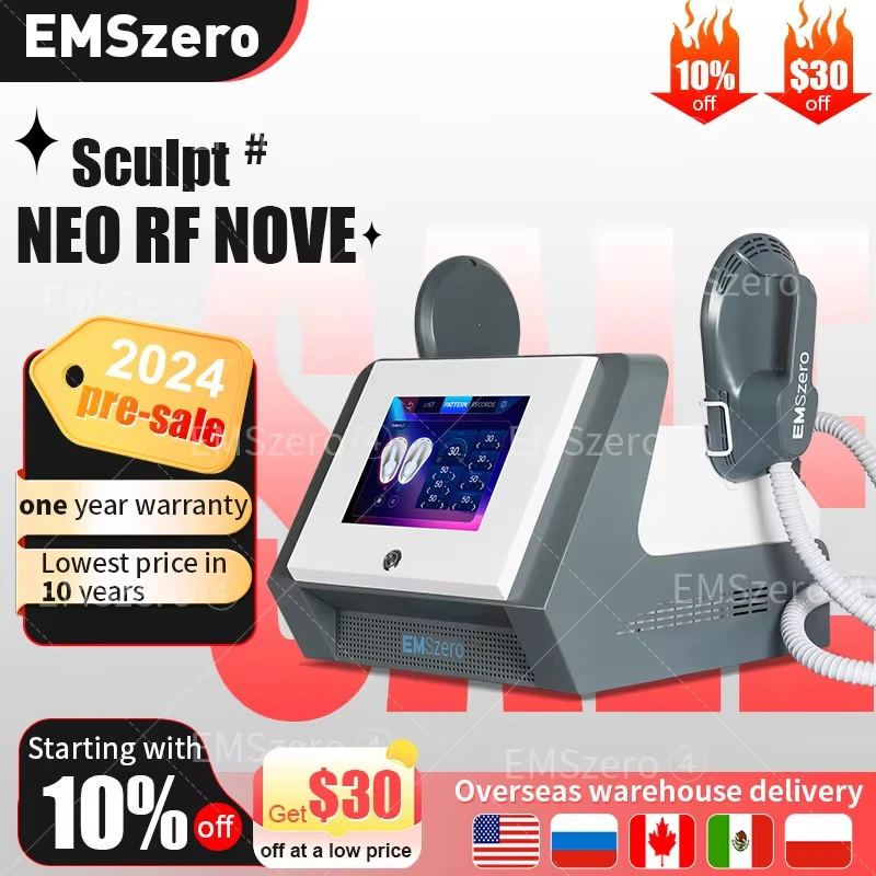 

EMSzero Neo 15 Tesla 6500W EMS Portable Muscle Slimming And Weight Loss Engraving Body Sculpting Machine Salon