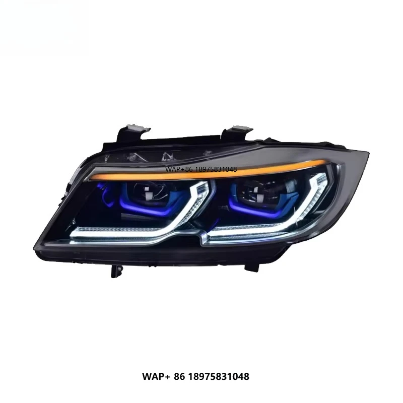 

for B-MW 3 Series E90 LED Head Lamps 2005-2012 New Condition Halogen Xenon Front Light Upgrade Front Lamps Headlights