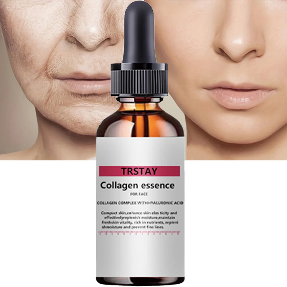 TRSTAY Collagen Essence Facial Activator ต่อต้านริ้วรอยผิวกระชับและ Smoothing Beauty Care สําหรับแม่และเด็ก