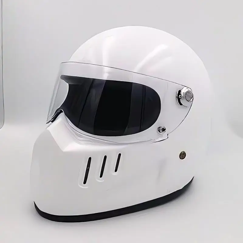 

High strength fiberglass classic retro full face helmet, for Harley motorcycle and cruise motorcycle protection helmets