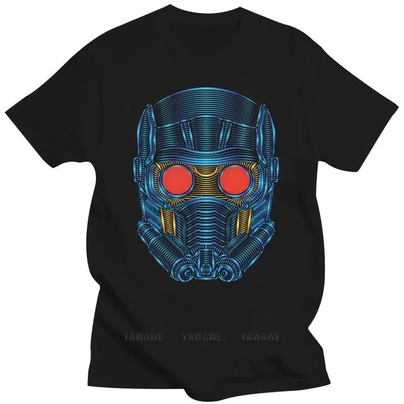 Cotton teeshirt fashion t shirts  Cotton O-Neck Printed T-Shirt Star Lord T-Shirt male o-neck short sleeve casual tops