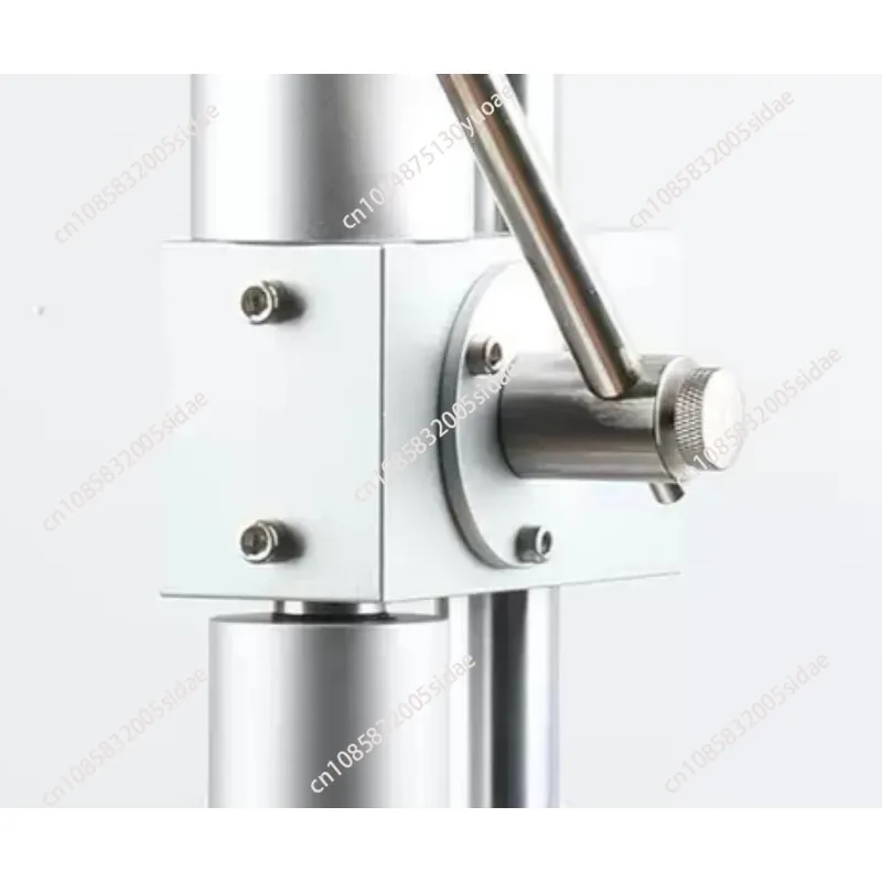Manual Perfume Bottle Capping Machine Aluminum Crimp Sealer Adjustable Diameter For Essential Oil Cosmetic Vial Packaging