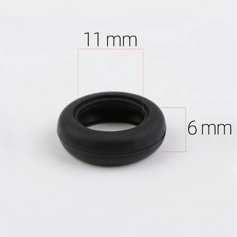 NiceHCK Black Comfortable Earbud Dedicated Silicone Rings Soft Earphone Tips Eartips Accessory for ST-10s RW-1000 RW-2000 EBX21