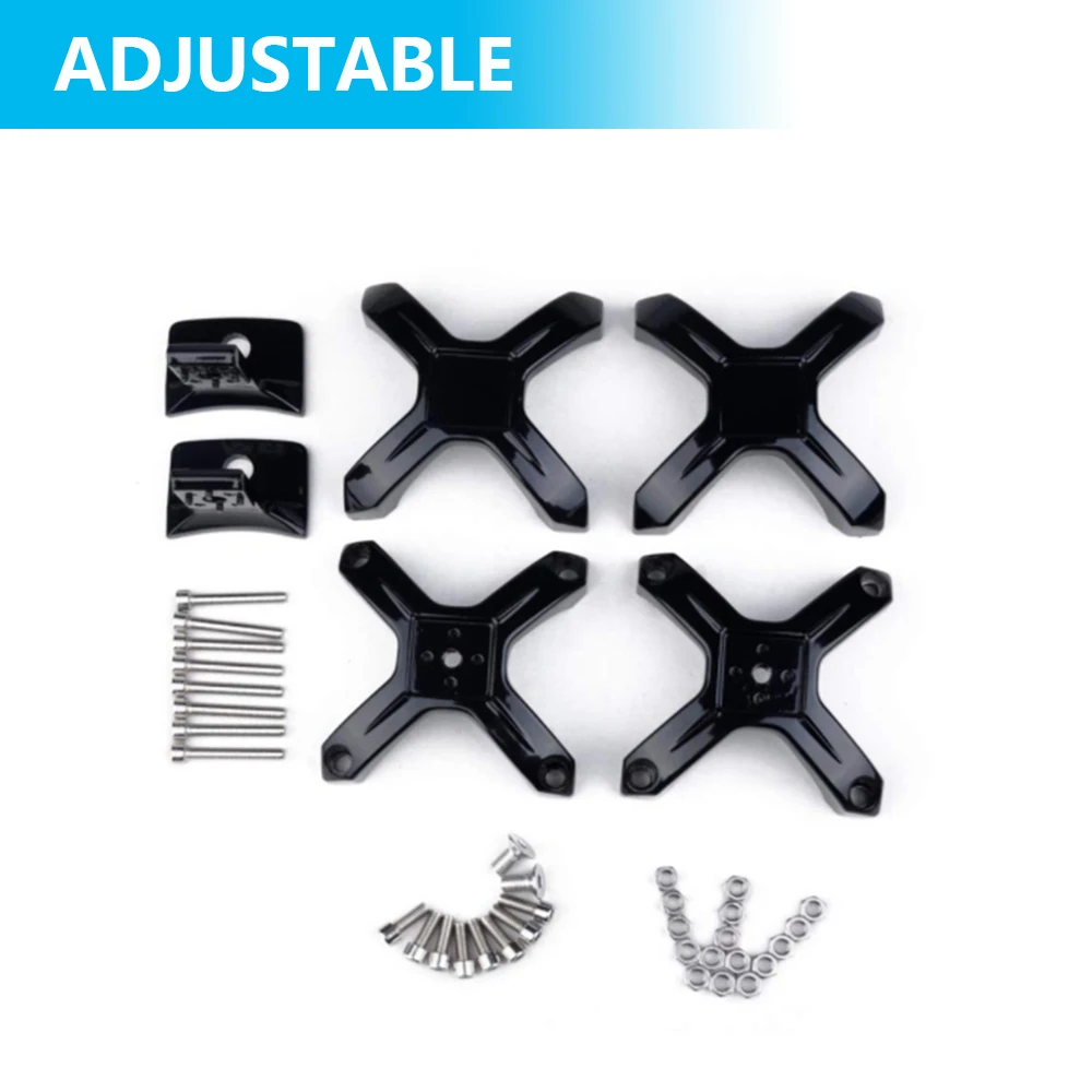 

X-Clamp Led Work Spot Lights Bar Mounting Bracket for Offroad ATV Tractor UTV Motos 2-3 Inch Tube Bar Bumper Roll Cage Holder
