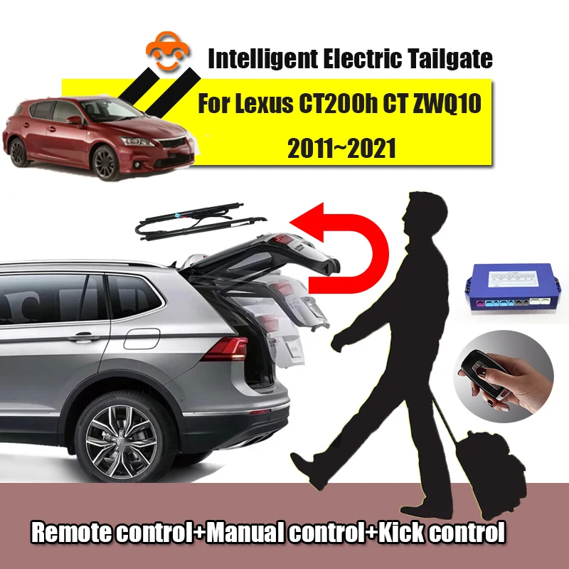 

Car Power Trunk Lift Electric Hatch Tailgate Strut Auto Rear Door Actuator For Lexus CT200h CT ZWQ10 2011~2021 Intelligenti