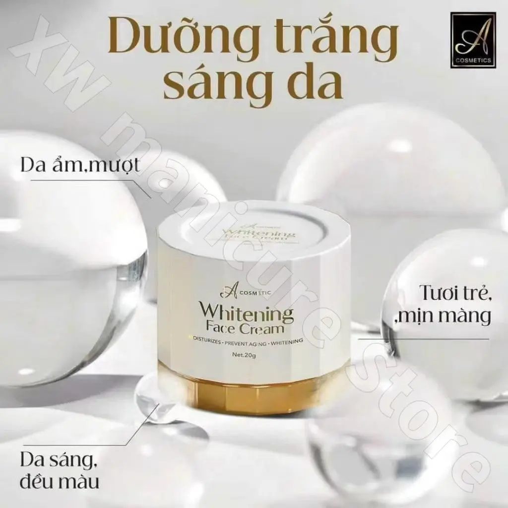 Vietnam Moisturizing and Brightening Facial Cream To Reduce Melanin and Fine Skin Men and Women Facial Care Cream 20g