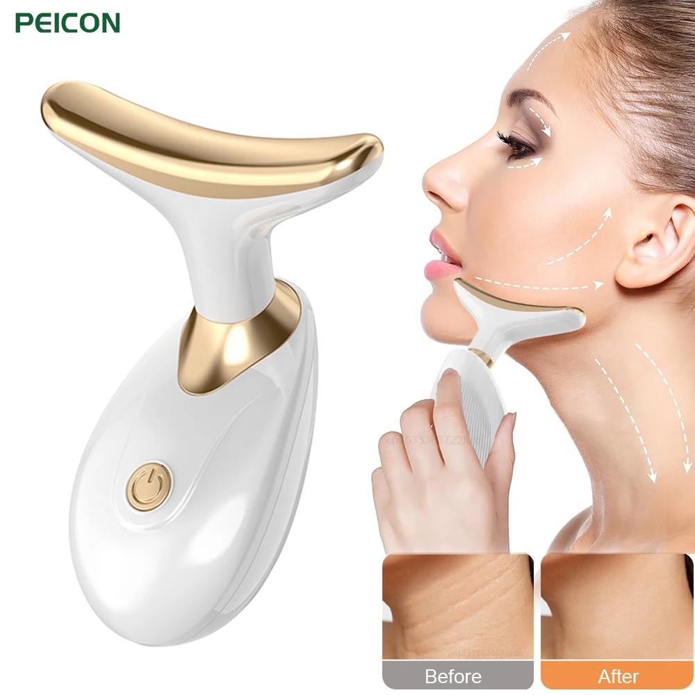 Facial Massager Face Neck Lifting Tighten Device Face Shaper Rejuvenation Thin Double Chin Vibrator Remove Neck Lines Massager