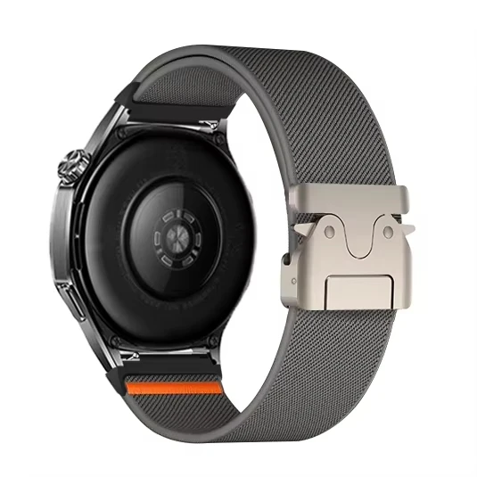 Nylonarmband für Xiaomi Watch 2 Pro Mi Watch Color 2 Fallschirmschnallenband für Xiaomi Watch S4 S3 S2 S1 Pro 22mm Elastisches Armband – Detail 2