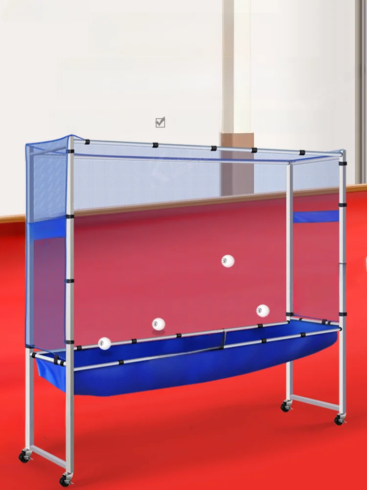 

Высокоэффективная сетка для сбора настольного тенниса, рамка pe Ball cher, тренировочная сетка для падения, портативная сетка для кровирования мячей для фанатов