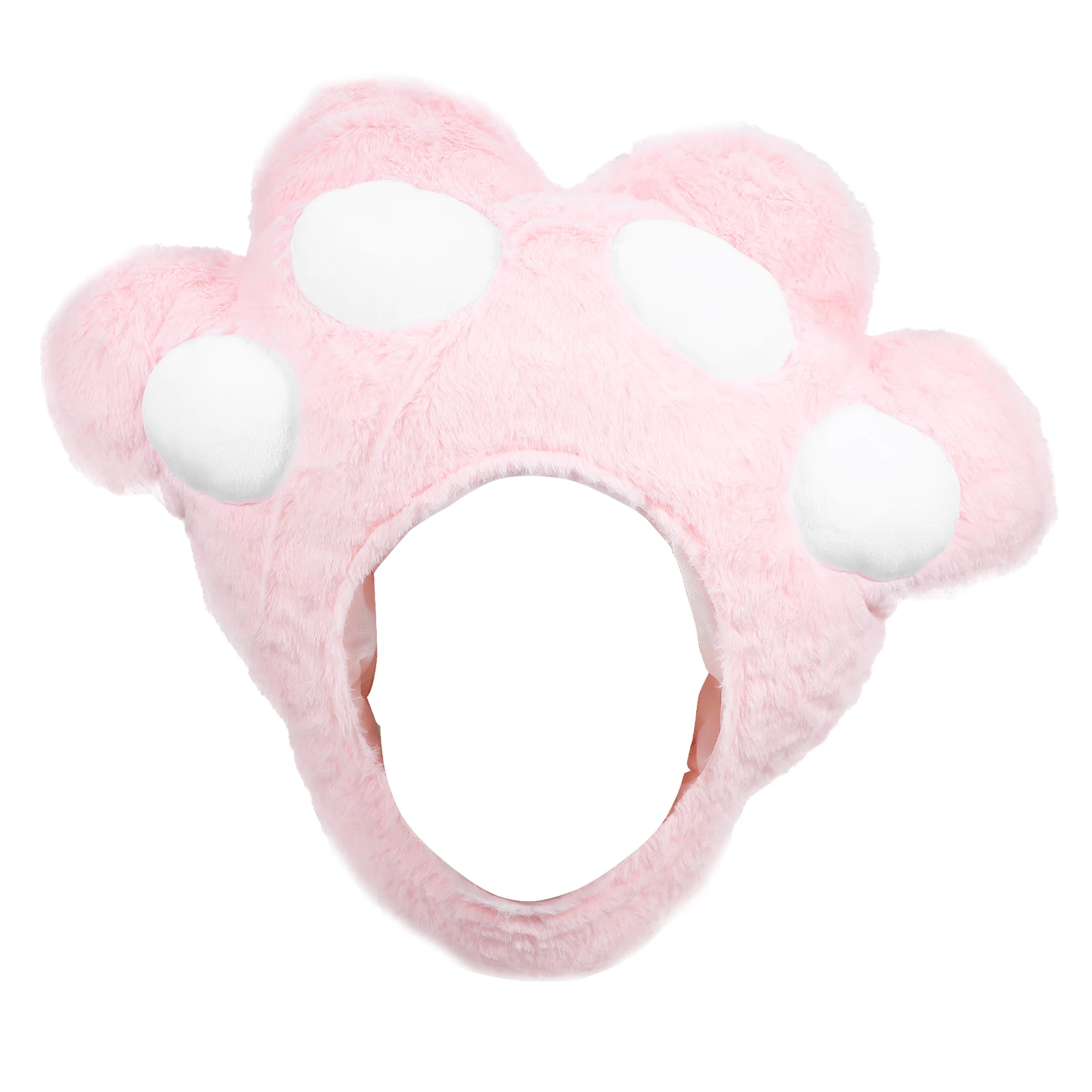 

Cat Claw Head Cover Shaped Hats Cosplay Cute Pet Dress Accessories Pp Cotton Hat Party Costume Photo Prop Selfie