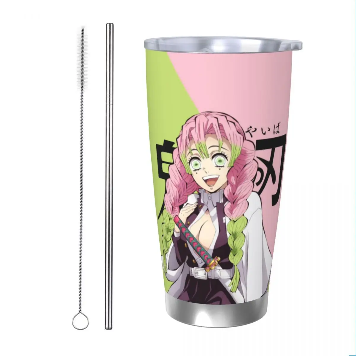 Demon Slayer Kimetsu No Yaiba 20oz Cup Large Capacity Car Mug Leak-proof Juice Coffee Cup Food Grade