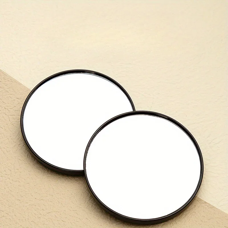 Miroir cosmétique grossissant à ventouse 5X, miroirs ronds muraux portables, cadeau pour fille, miroir de maquillage de voyage, accessoire de salle de bains