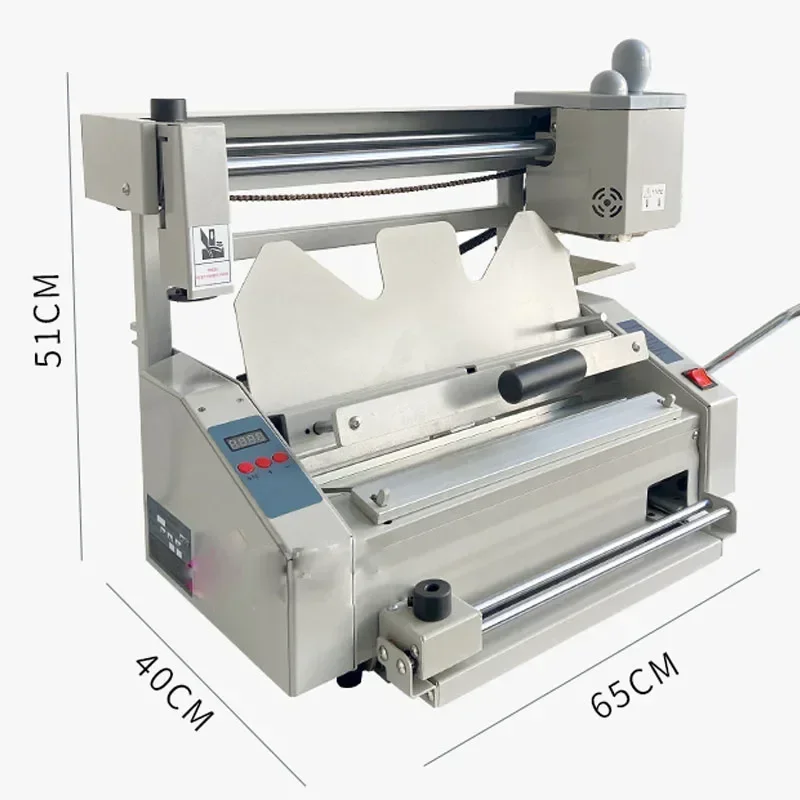 Máquina de encuadernación de pegamento termofusible D30, máquina de encuadernación de pegamento con temperatura, cubierta tierna para oficina, máquina de encuadernación de pegamento trasero.