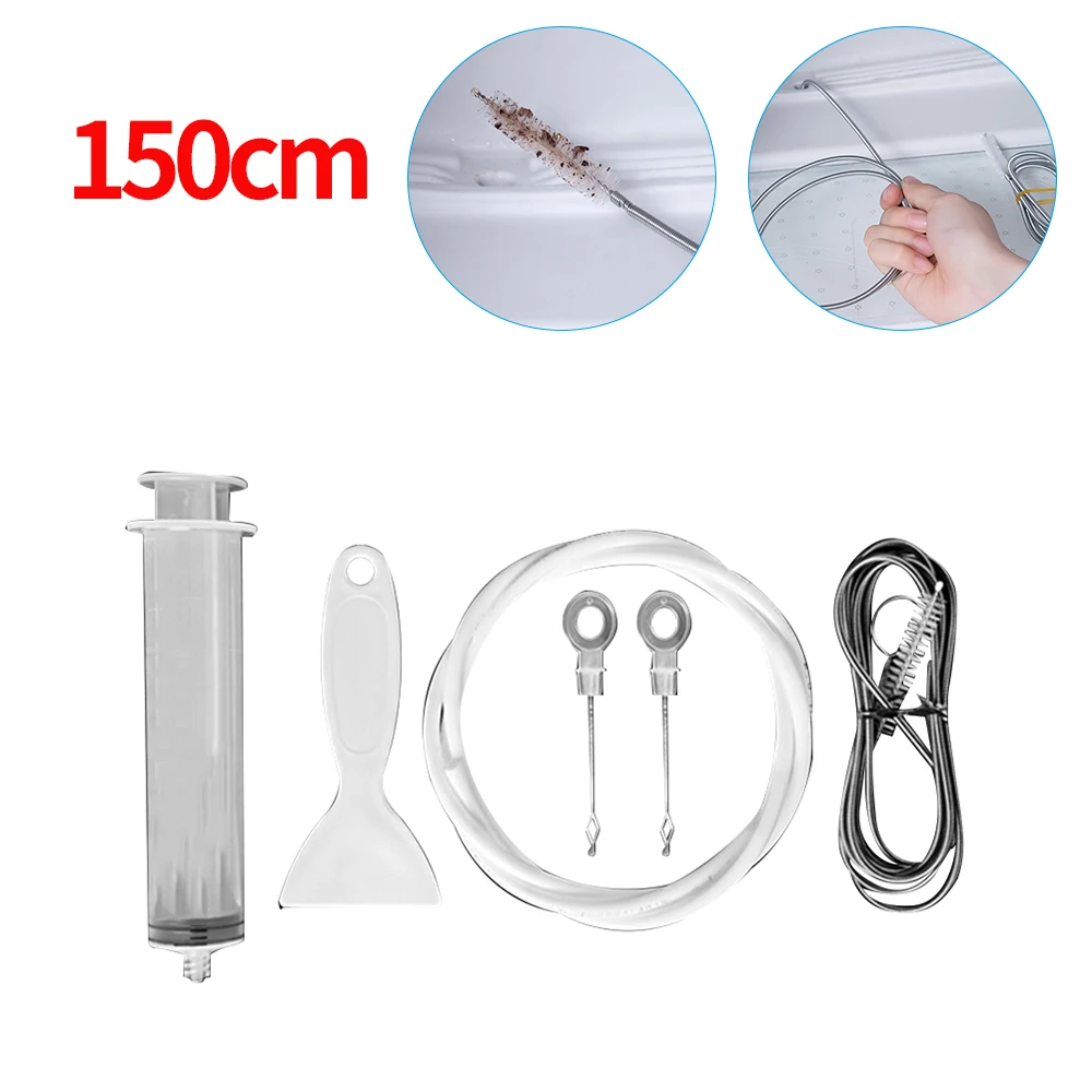 150cm Refrigerator Dredger Tool Household Portable Cold Room Dredge Brush Smell Remover Accessories Solve Blockage Problem