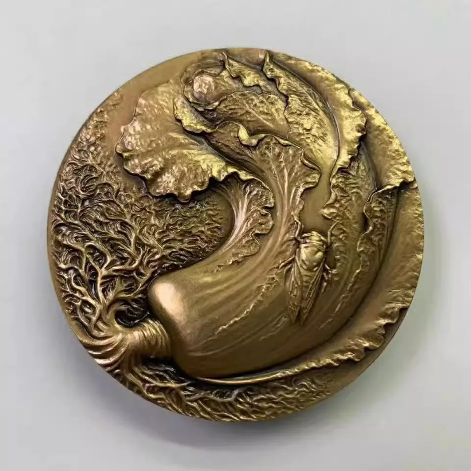 China Shenyang Mint Prosperity and Wealth Commemorative Copper Medal