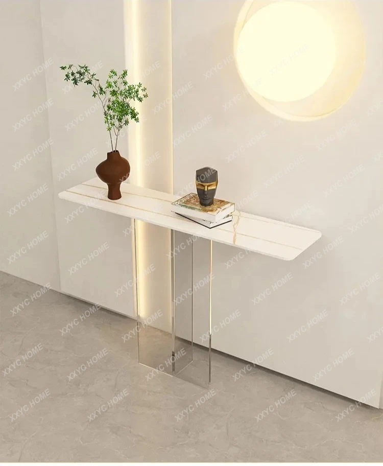 

Decoración Glamour Modern Corner Table Simple Elegant Fashion Beauty Entryways Table Luxury Tavolo Salotto Hallway