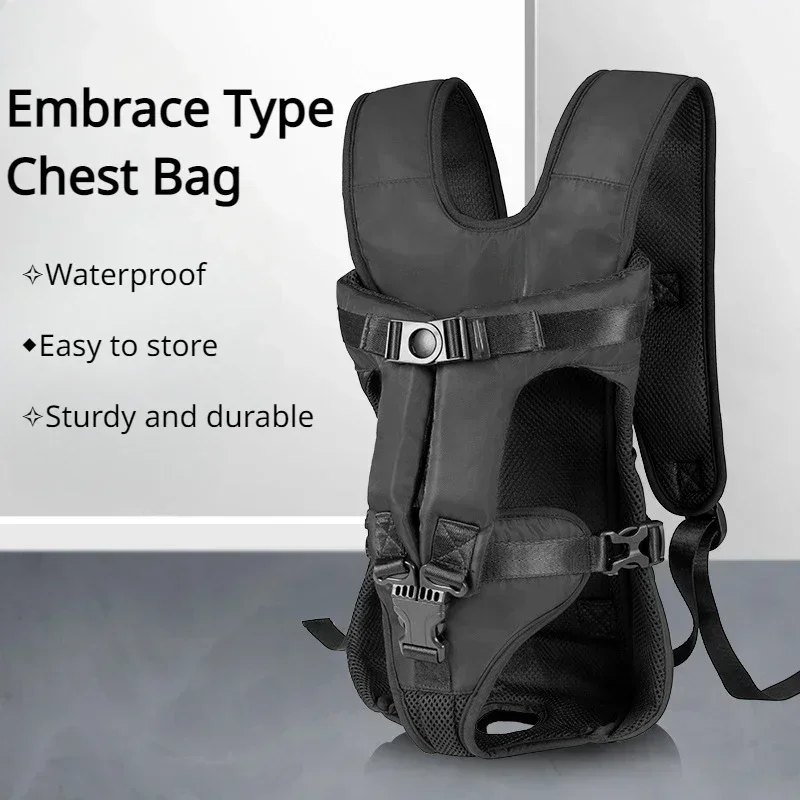 Solid Color Backpack Pet Breathable Buckle Adjustable Strap Bag Cat Dog Universal Backpack Pet Accessories