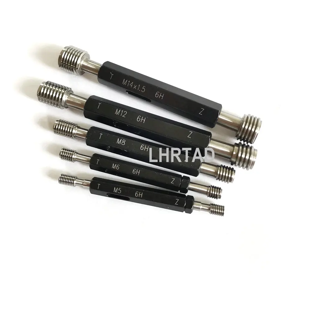 6H T Z Fine thread gauge M2 M2.2 M2.5 M3 M3.5 M4 M5 M6 M7 M8 M9 M10 Metric plug gauge gage M11X0.25 M11X0.5 gauge M11X0.75 M11X1