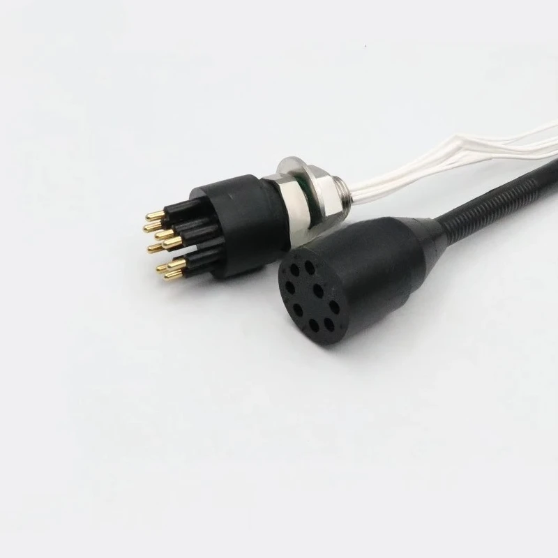 Imagen 3: Cable Conector Estándar de 8 Núcleos Macho y Hembra, Resistente al Agua hasta 7000 Metros, con Suministro Suficiente