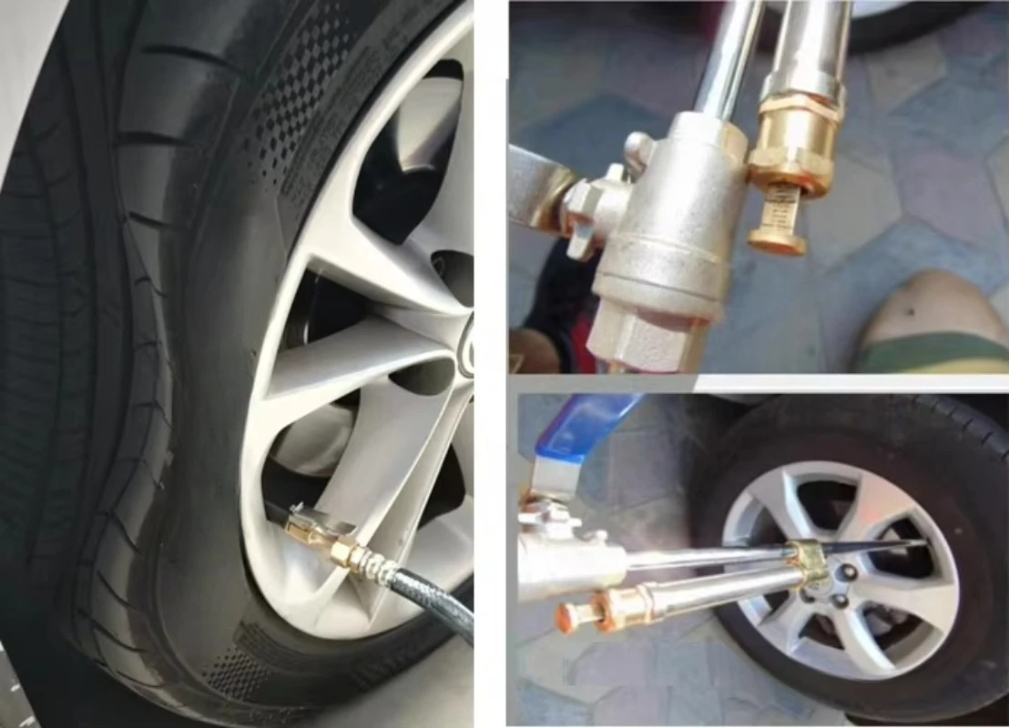 99% Pure Nitrogen Generator High-Pressure Automatic Inflator Machine for Car and Truck