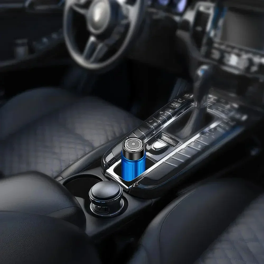 Mini Tragbarer Elektrischer Rasierer für Männer, USB-Aufladbarer Langlebiger Rasierer, Taschen-Rasiermaschine für Bartpflege und Täglichen Gebrauch – Detail 4