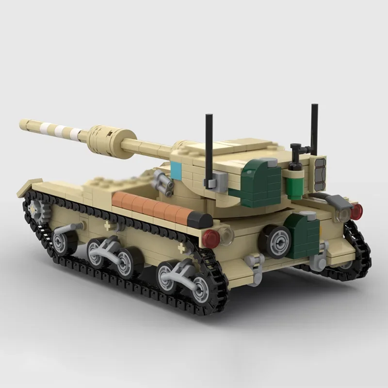 Beliebte Spiel Modell MOC Bausteine Moderne Militärische Tanks Modulare Technologie Montieren Kinder Spielzeug Anzug Geschenke Urlaub