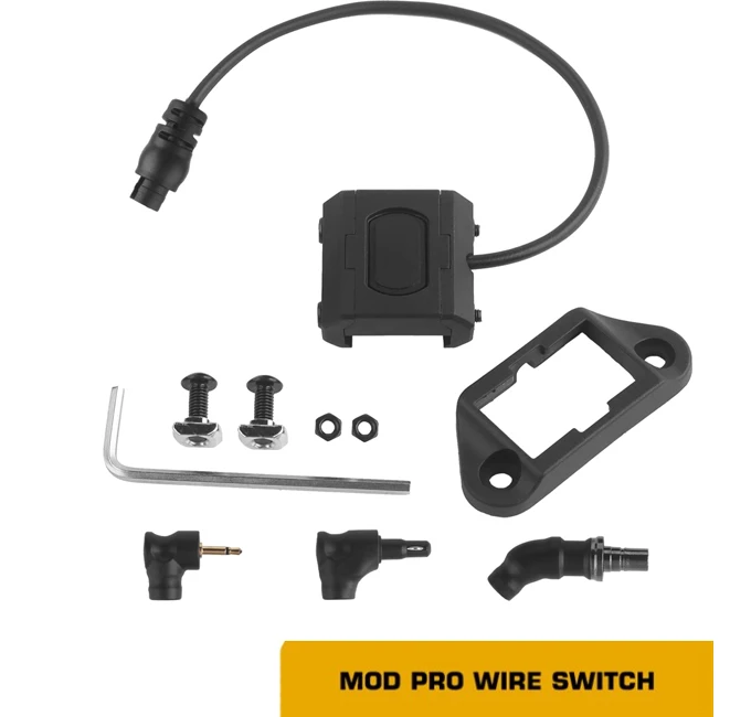 

MOD Pro Line Switch Flashlight Weapon Light Switch Compact Remote Pressure Switch PEQ Light Laser Molle Accessories Tactical