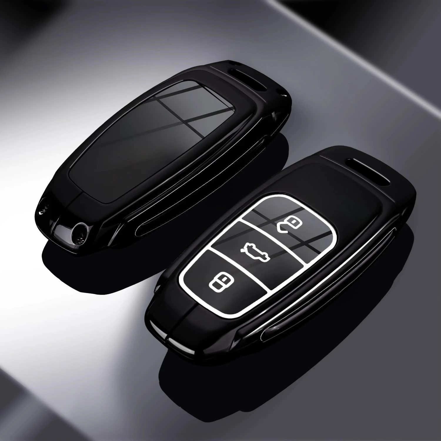 

For 2025 new Audi A6L key protection case A7L Q4etron A3L Q6 car specific shell buckle for men and women 24 models