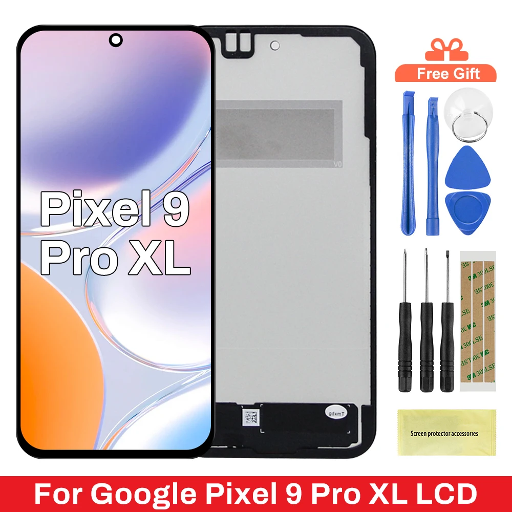 Pantalla LCD de Repuesto con Digitalizador Táctil para Google Pixel 9 Pro XL, Compatible con Google GGX8B GZC4K GQ57S