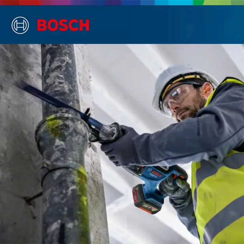 Bosch Reciprocating Saw GSA 185-Li Rechargeable Saw Battery-powered Portable Saws for Cutting Metal Wood Cordless Cutting Power