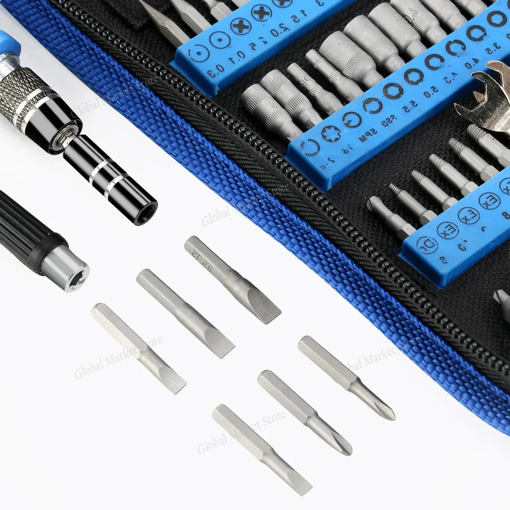 

The S2 steel screwdriver set is often used as a tool for disassembling mobile phones, repairing watches, 180-in-1 screws