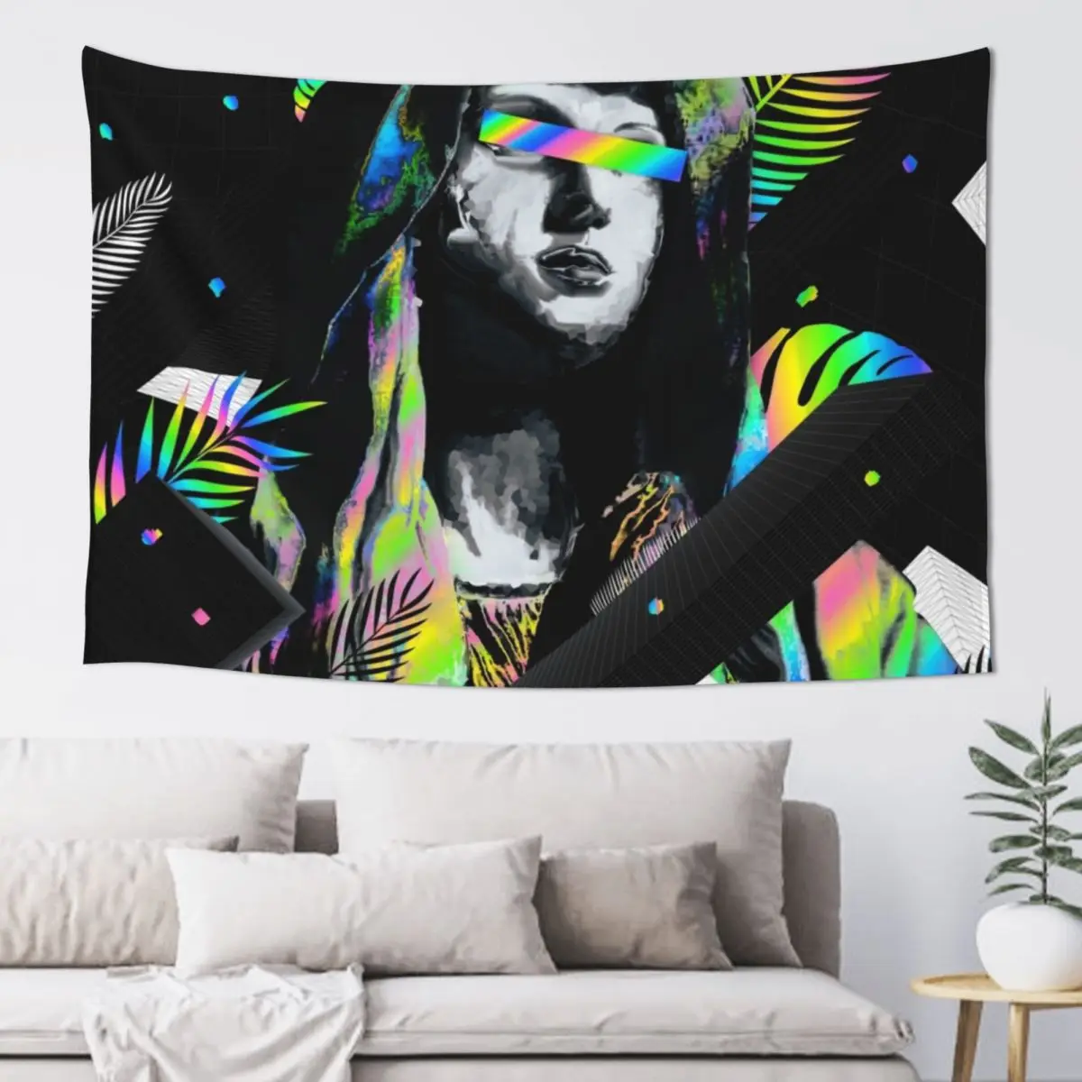 

Pray Palm Tapestry Room Aesthetic Decor Home Supplies Nordic Home Decor Things To Decorate The Room Tapestry