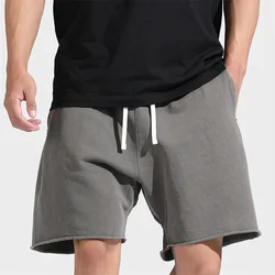 New Fitness Sport Shorts Men's Summer Trend Breathable Loose outdoors Sweatpants Running Basketball Training Fitness shorts men